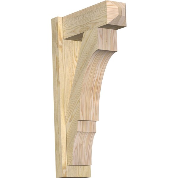 Ekena Millwork Balboa Craftsman Rough Sawn Outlooker, Douglas Fir, 6"W x 16"D x 28"H OUT06X16X28BOA04RDF - main